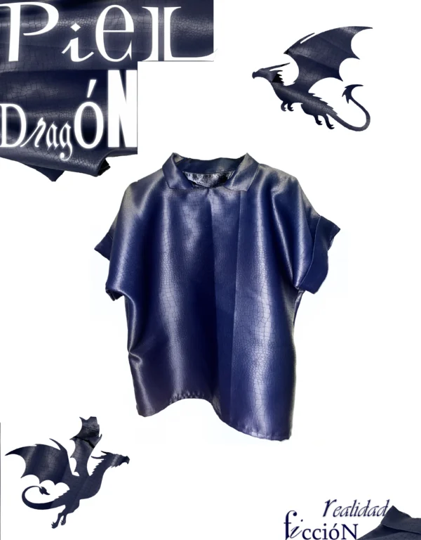 piel dragón camiseta manga larga